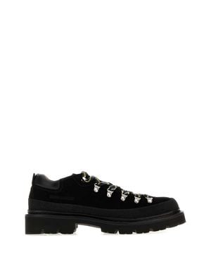 DSquared² Dsquared Suede Lace-Up Shoes - Black
