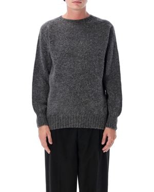 Howlin' Wool Crewneck Sweater - Gray