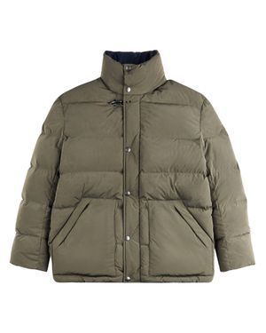 Fay Padded Down Coat For With Lightweight Insulation - Green