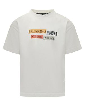 Palm Angels Artistic T-Shirt - Gray