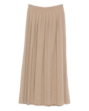 Lisa Yang Minda Midi Skirt - Natural