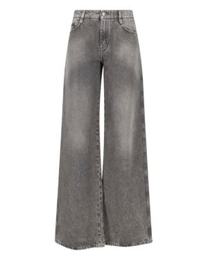 Ermanno Scervino Wide-Leg Jeans - Gray