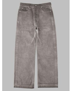 Rick Owens Jeans Geth Cotton - Gray