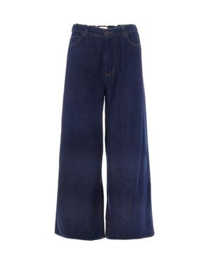 Max Mara Wide-Leg Jeans - Blue
