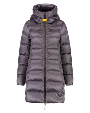 Parajumpers Slim Fit Duck Down Puffer Jacket With Adjustable Hood - Gray