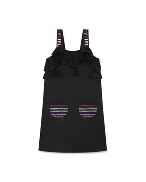 Sonia Rykiel Vestito Con Bretelle - Black