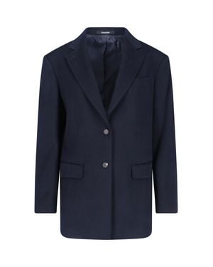 Tagliatore 100% Cashmere Jacket - Blue