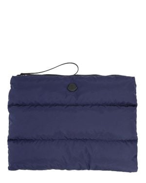 Moncler Caradoc Mini Tech Computer Case 27 X 35 Cm - Blue