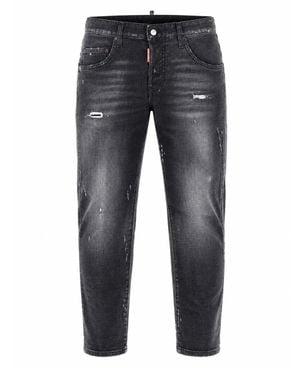 DSquared² Stretch Cotton Jeans - Blue