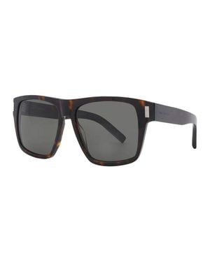 Saint Laurent Mini Square Sunglasses - Black