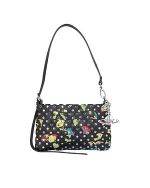 Vivienne Westwood 100% Cow Leather Crossbody Bag - White