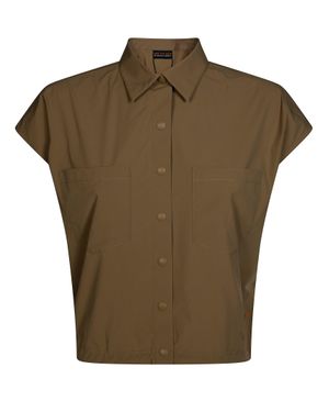 Save The Duck Essential Mini Shirt Top - Green