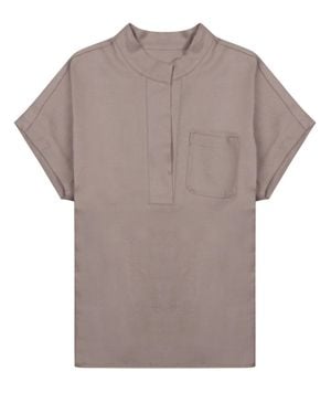 Nine:inthe:morning Elegant Mini Shirt For - Gray