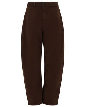 Lemaire "Twisted" Pants - Brown