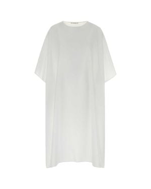 The Row Poplin Jules Dress - White