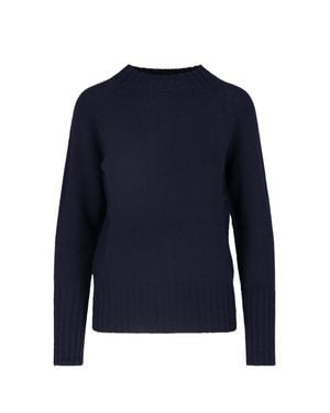 Drumohr 100% Merino Wool Sweater - Blue
