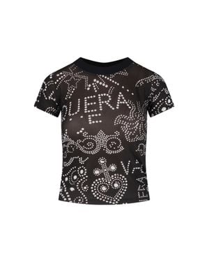 VAQUERA Stretch Jersey T-Shirt - Black