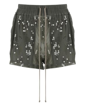 Rick Owens Mini Stylish Shorts For - Green