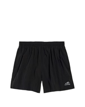Balenciaga Seaside Swimwear Cover-Up - Black
