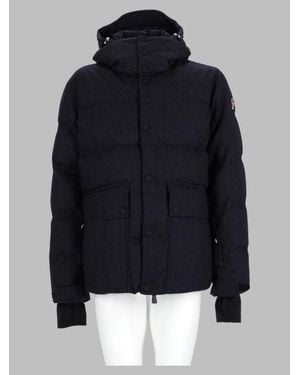 Moncler Sports Jacket With Mini Design Detail - Blue