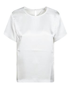 Weekend by Maxmara Gilbert Satin T-Shirt - White