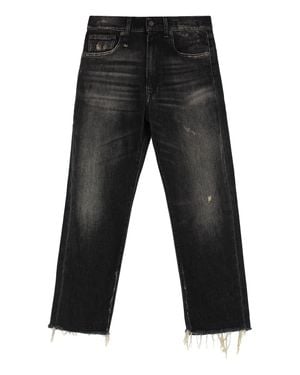 R13 Boyfriend Jean - Black