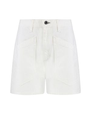 ASKK NY Cotton Shorts - White