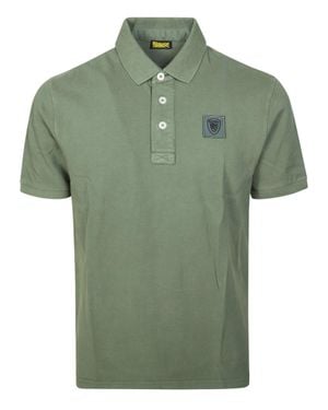 Blauer Classic Piquet Polo For - Green