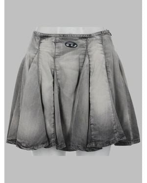 DIESEL Skirt De-Spiki Cly - Gray