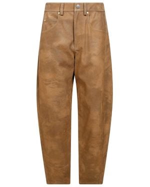 Isabel Marant Belky-Gc Polyurethane Pants - Natural