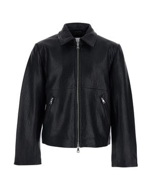 Won Hundred Leather Jacket - Black