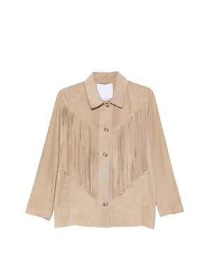 Blusotto Chic Lightweight Jacket - Natural