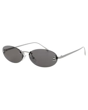 Fendi Oval Metal Sunglasses 54-15-135 - Black