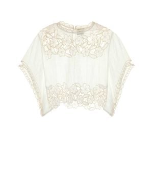 Isabel Marant Ramie Relda Top - White
