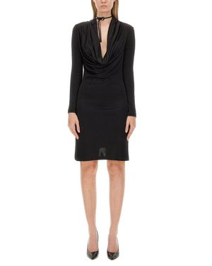 Helmut Lang Slim-Fit Jersey Dress - Black