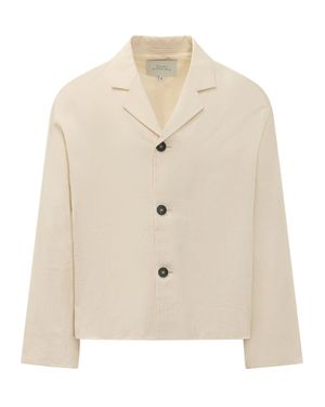 Studio Nicholson Three-Button Reversible Jacket - Natural