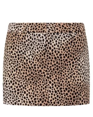 MICHAEL Michael Kors Mini Skirt With Elegant Design - Black