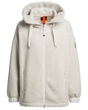 Parajumpers Noelle Full Zip Sweatshirt - White