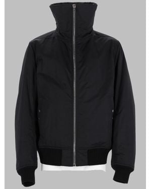 Rick Owens Leather Jacket - Black