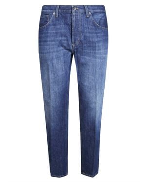 Dondup Brighton 5-Pocket Cotton Jeans Pants - Blue