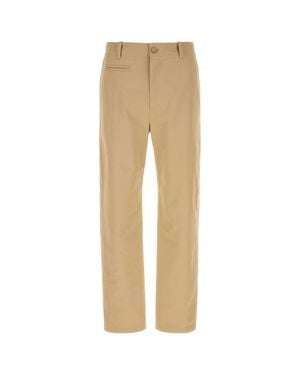 Givenchy Flat Front Pants - Natural