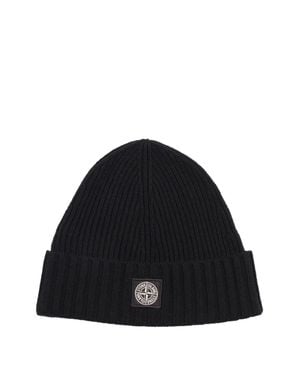 Stone Island Cappello Beanie - Black