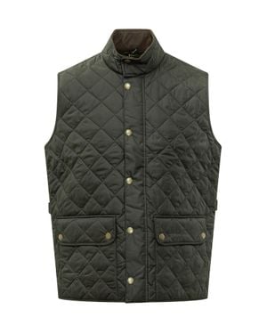 Barbour Quilted Vest With Lightweight Polyamide Lining - Green
