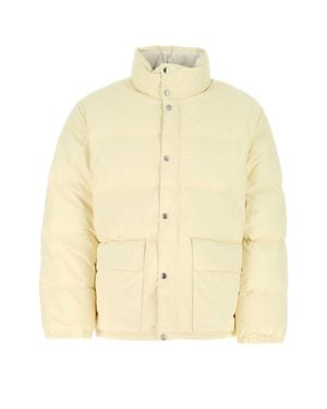 Jil Sander Cream Polyester Down Jacket - Natural