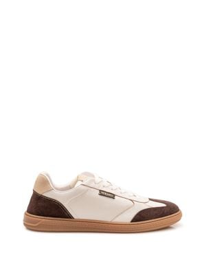 Versace Sophisticated Sneakers With Unique Inserts - Multicolor