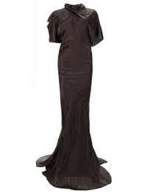 Rick Owens Elegant Mini Gown - Black
