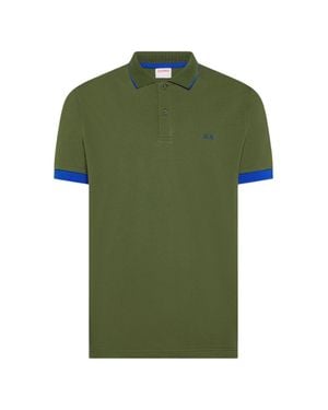 Sun 68 Short-Sleeve Polo Shirt - Green