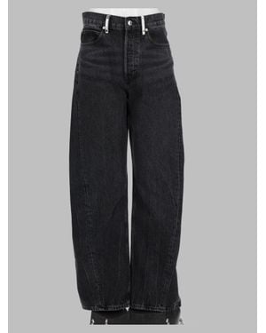 Alexander Wang 100% Cotton Denim Jeans - Blue