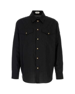 Versace Poplin Shirt - Black