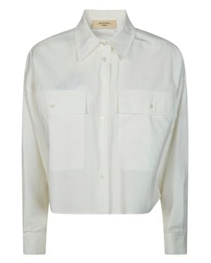 Weekend by Maxmara Weekend Breathe Easy Mini Cotton Shirt For - Gray